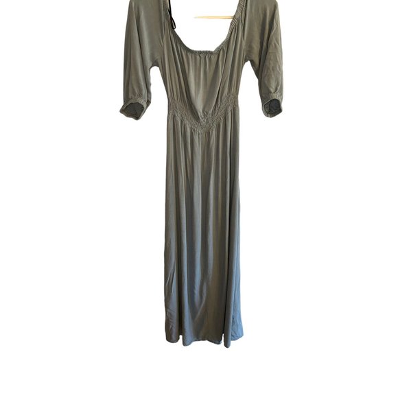 Forever 21 Contemporary Blue Maxi Dress Juniors M - Picture 6 of 10